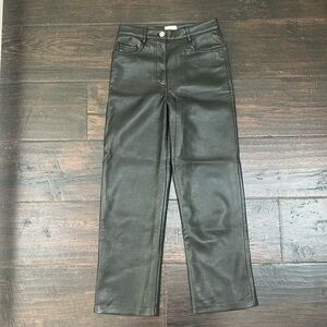 Aritzia Wilfred The Melina Cropped Pant Black -Never worn